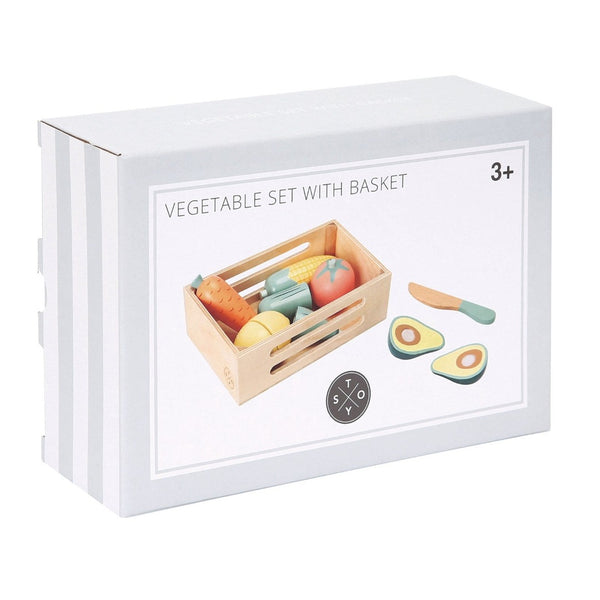 Vegetable Set with Basket